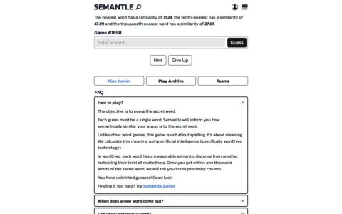 Semantle